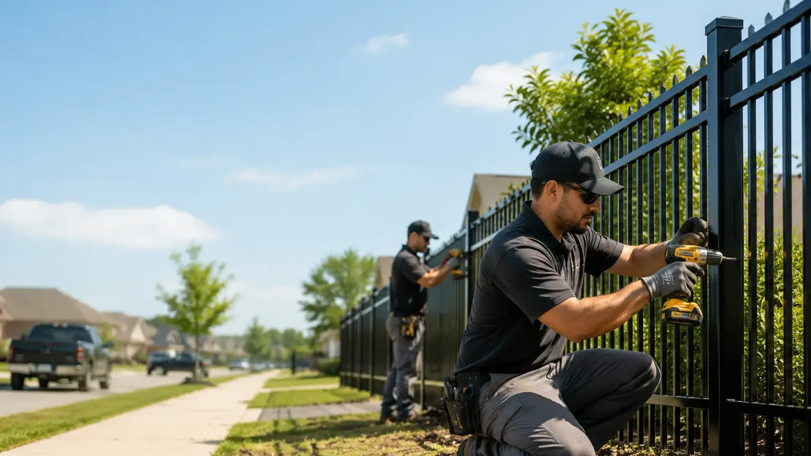 Metal Fence Installation in Daggett, MI